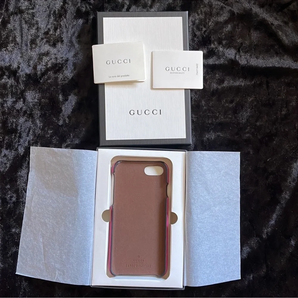 Gucci iPhone 7 / 8 Print Phone Case Authentic